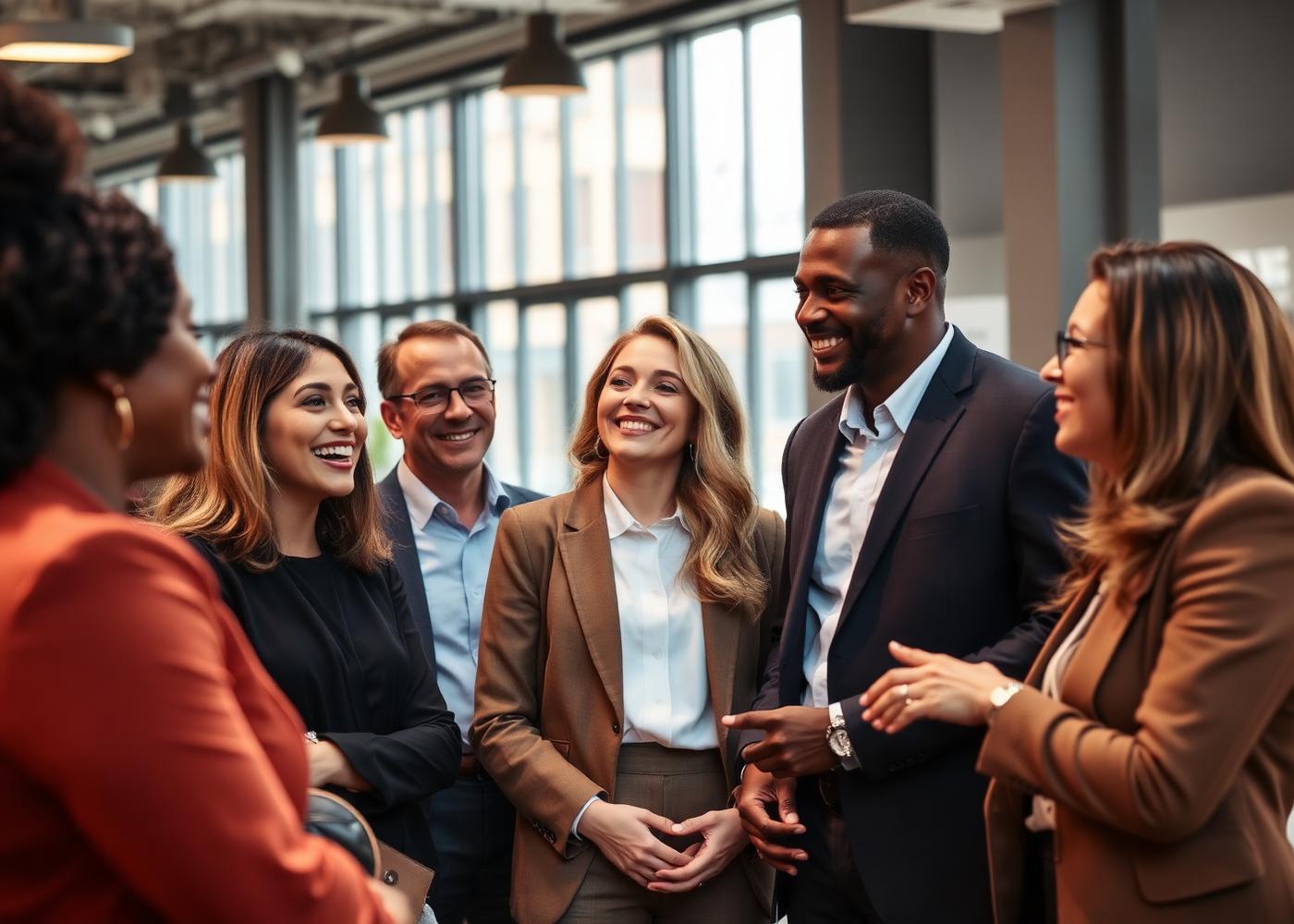 A Prescott Solutions team in conversation